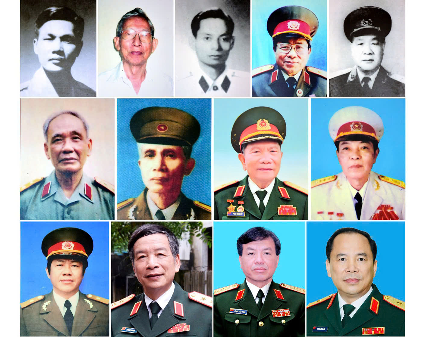 Tổng biên tập Báo Quân đội nhân dân qua các thời kỳ

